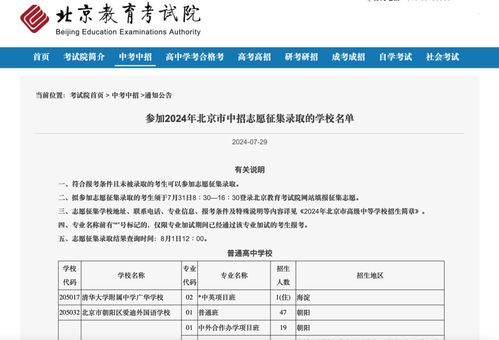 北京公布2024年中招志愿征集錄取學校名單，汽車配件專業(yè)備受關注